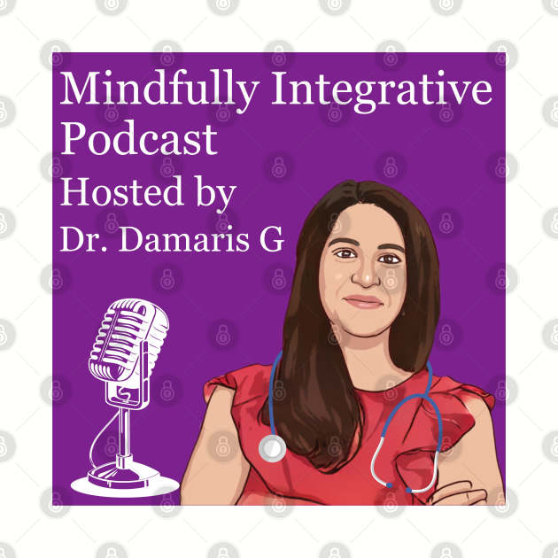 Cartoon Damaris Podcast 2 by mindfully Integrative 