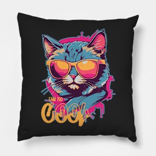 I'am So Cool Cat Pillow