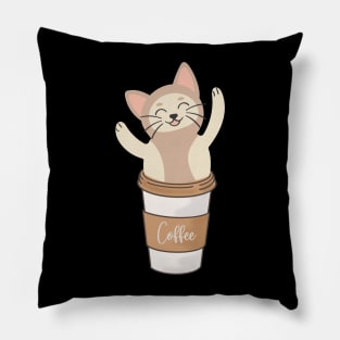 coffee please Pillow