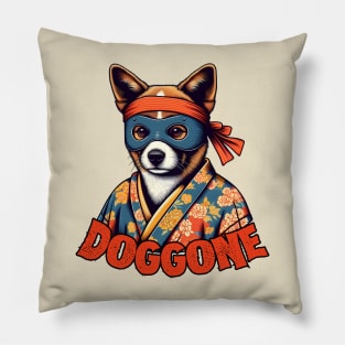 Shiba Inu Thief Pillow