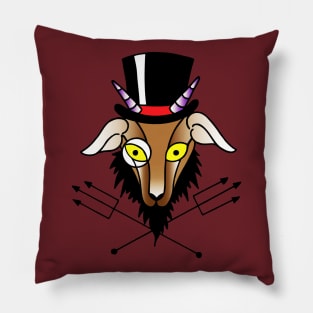 Gentleman Goat Pillow
