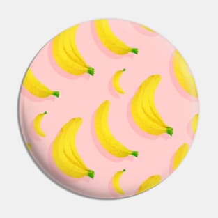 Bananas On Pink Pin
