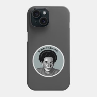 Simone de Beauvoir Phone Case