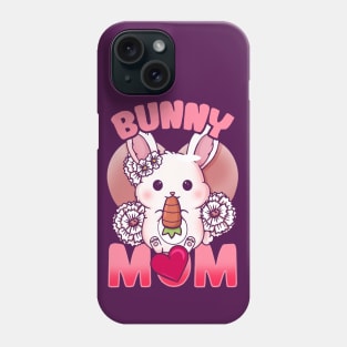 kawaii bunny mom bunny lover Phone Case