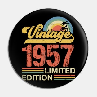 Retro vintage 1957 limited edition Pin