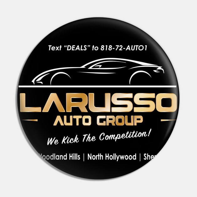 Larusso Auto Group Billboard Pin by Alema Art