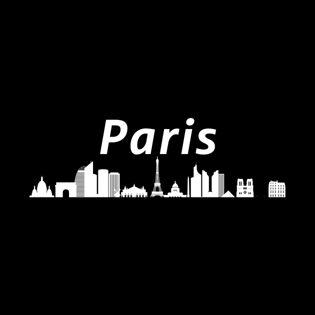 Paris Skyline by Fantastic Store