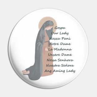 Our Lady of Guadalupe Pin