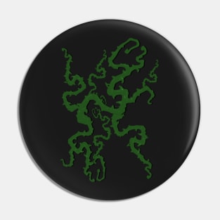 Vines (black background) Pin