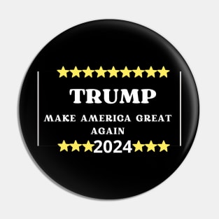 Make America Great Again Trump 2024 Shirt Pin