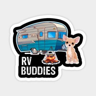 Chihhuahua Dog Rv Buddies Pet Lovers Funny Camping Camper Magnet