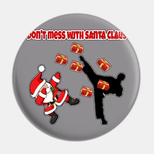 Santa Claus Ninja Pin