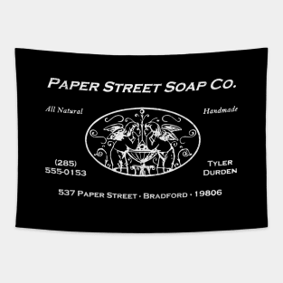 Paper Street Soap Co. - Fight Club vintage logo Tapestry