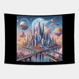 Floating City 1A . Tapestry