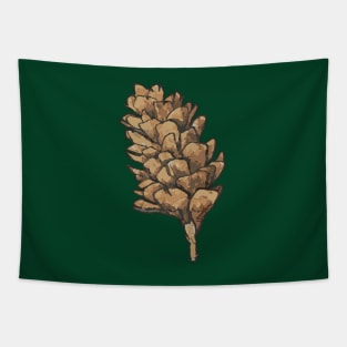 Alaska White Spruce Pinecone Tapestry