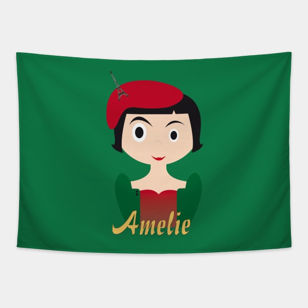 Amelie Tapestry by Creotumundo