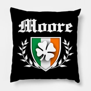 Moore Shamrock Crest Pillow