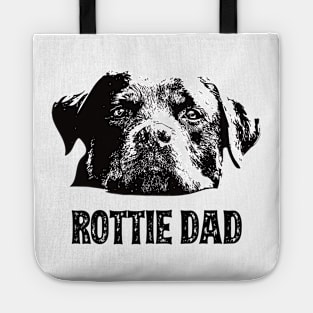 Rottie Dad Rottweiler Tote