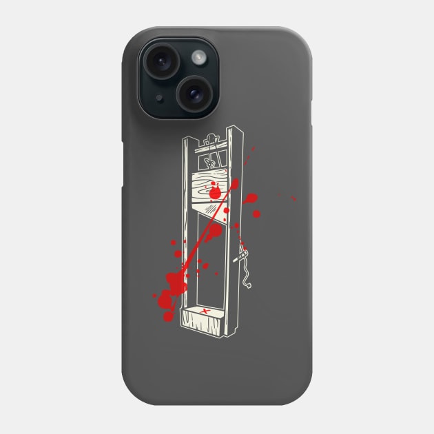 Guillotine Phone Case by StudioPM71