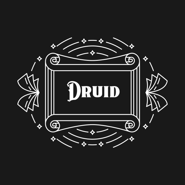 DnD Druid - Dark by banditotees