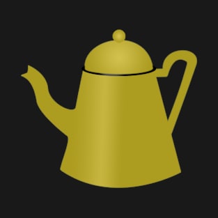 Cute Tea Mustard Victorian Teapot T-Shirt