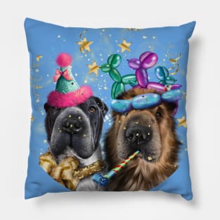 Shar Pei Celebration Pillow