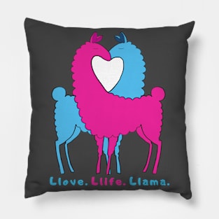 Llove Llife Llama Pillow