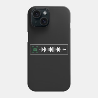 Heat Waves, Glass Animals, Music Playing, Scannable Spotify Code Phone Case