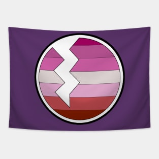 Lesbian Pride Pilot Tapestry