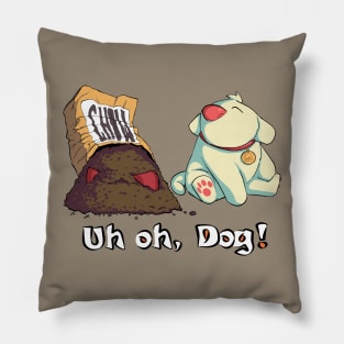 UH OH, Dog! (Hungry) Pillow