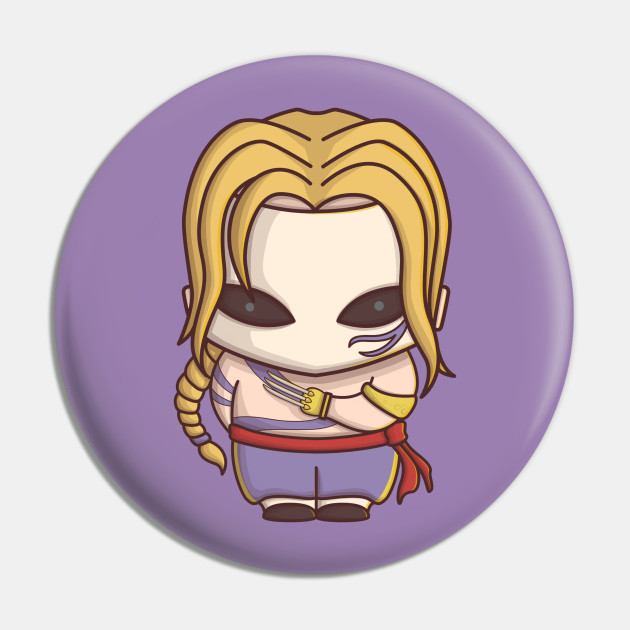 Street Fighter - Vega Bust Pin