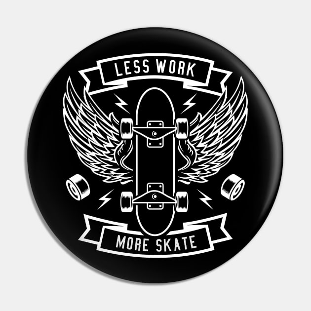 Skateboard Pin by Z1