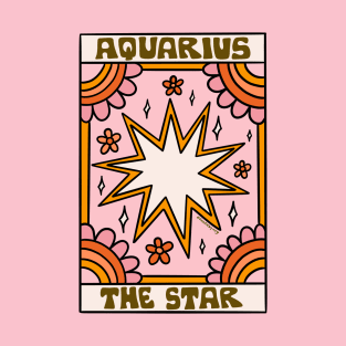 Aquarius Tarot Card T-Shirt