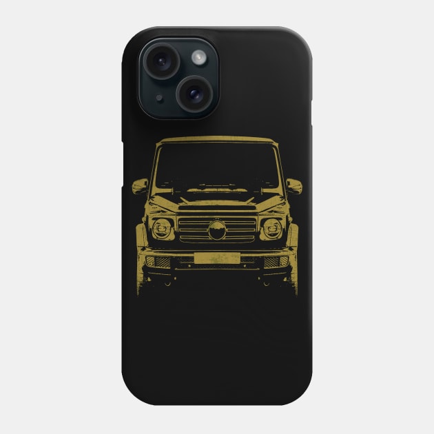 G class gold sketch Phone Case by WOS