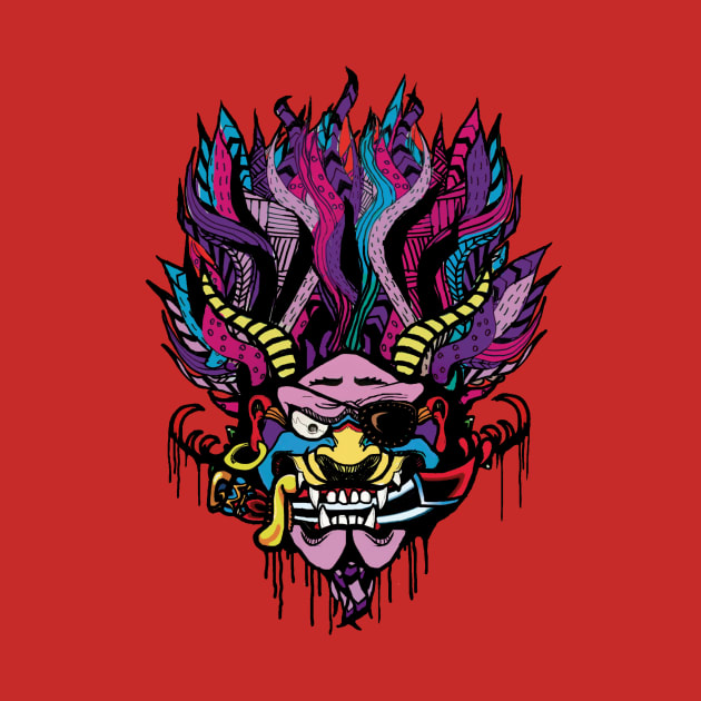 Hanzai-sha the Demon Pirate King - Pinkpirat - Pin | TeePublic