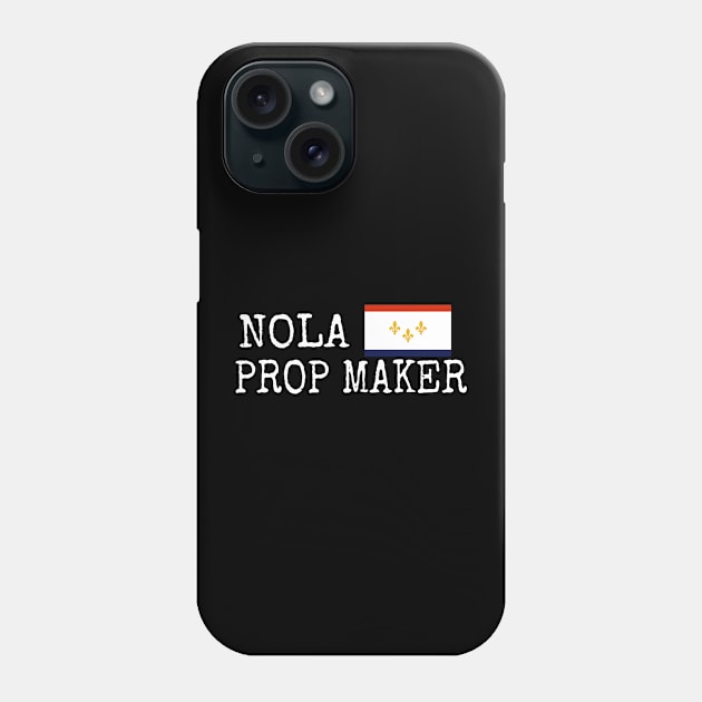 NOLA Prop Maker Flag 1 Phone Case by AMewseMedia