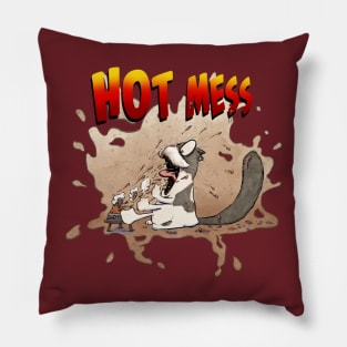 Hot Mess Pillow