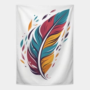 Feather Vintage Design Tapestry