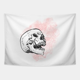 skull damage Tapestry