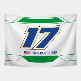 Chris Buescher #17 2023 NASCAR Design Tapestry