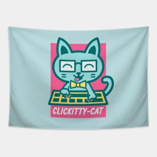 Clickitty-Cat Tapestry