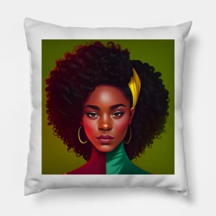 Black History Month. I Am Black History T-Shirt Pillow