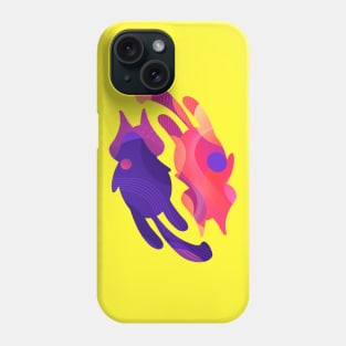 Cats Illustration Phone Case