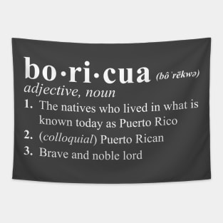 Boricua definition Tapestry