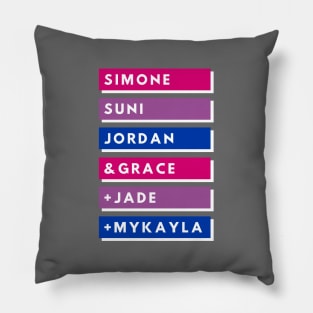 TEAM USA 202ONE (bisexual colors) Pillow