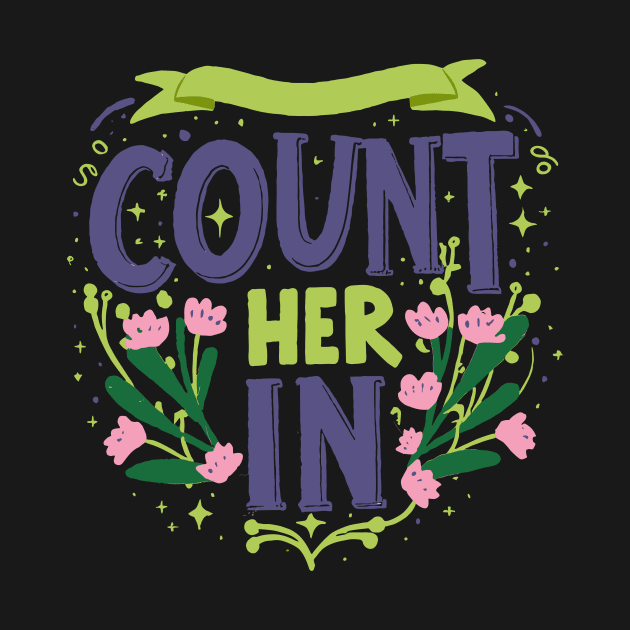 Count Her Inspire Inclusion Women's International Day 2024 by AimArtStudio