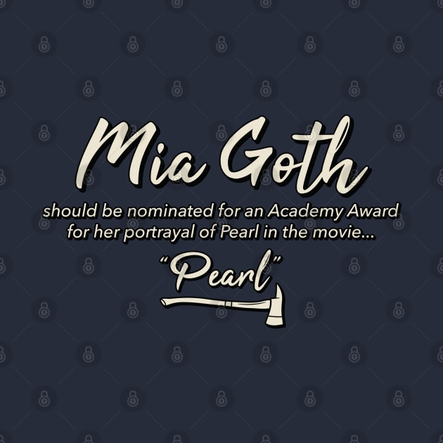 Mia Goth should be nominated for Pearl by BMOVIEMANIA