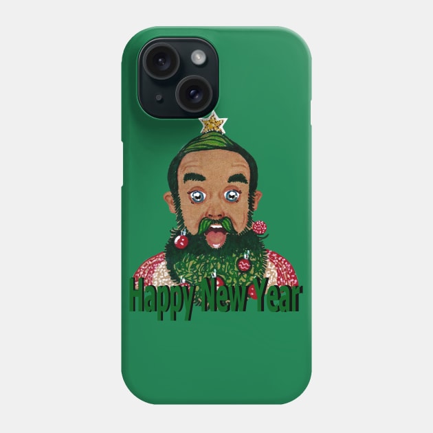 happy New Year Phone Case by tetiana12.art