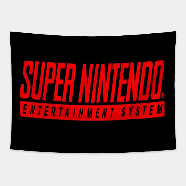 SUPER NINTENDO - Retro Gaming SNES Tapestry by MiaGamer Gear