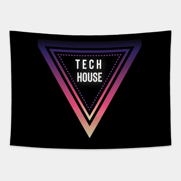 Tech House Tapestry by Raw Designs LDN